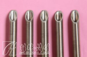 Tube à ailettes pour échangeur de chaleur